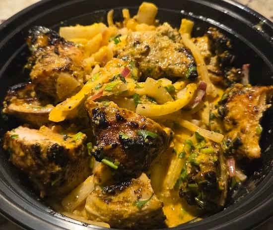 Achari Chicken Tikka.